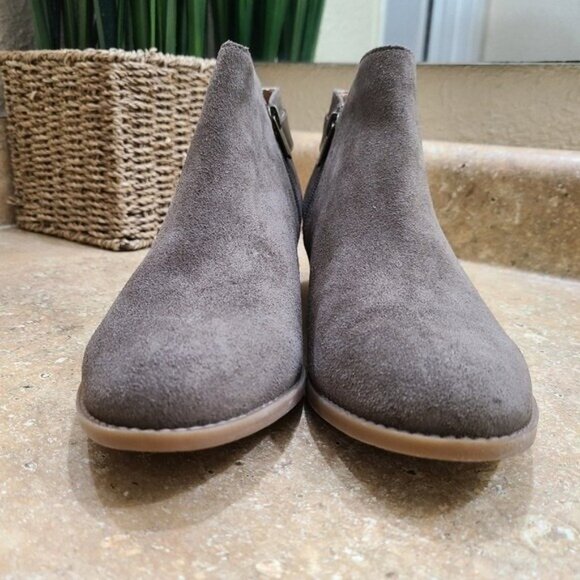 Vionic Millie Brown Suede Orthotic Ankle Boots Shoes Size 9 - Picture 5 of 11